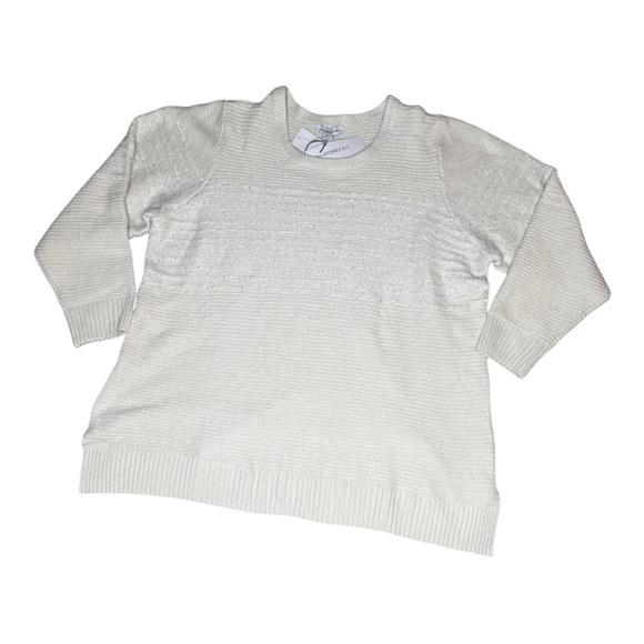Liz Claiborne Sweater with glitter accents Size 2x - Picture 3 of 6